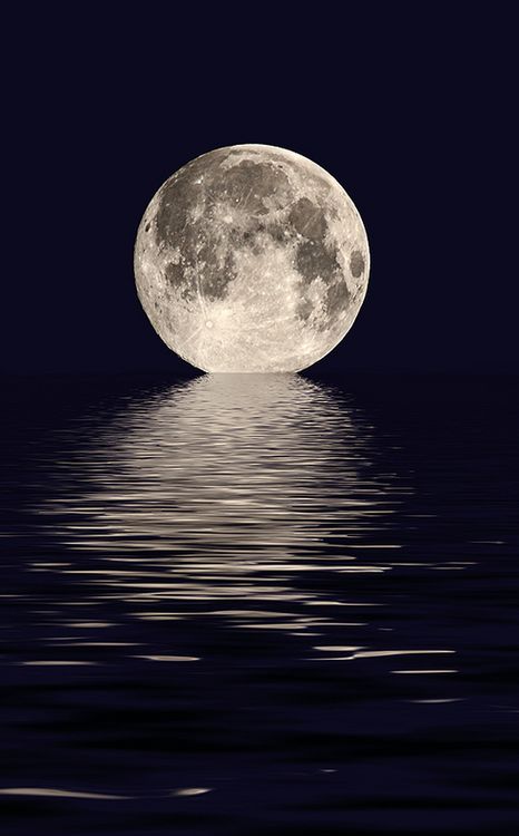 Full Moon over Water