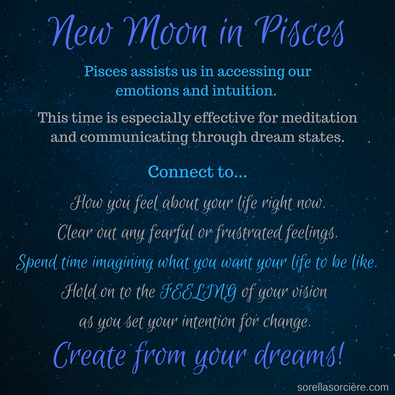 New Moon in Pisces 2017.02.26